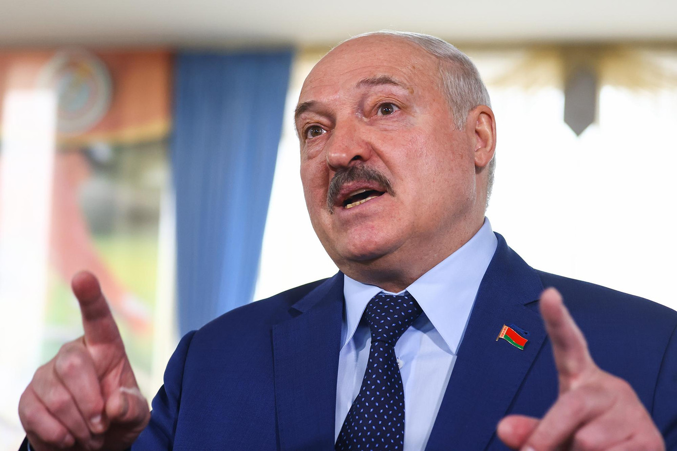 Văn phòng của Tổng thống Ukraine Volodymyr Zelensky cho biết Tổng thống Belarus Aleksander Lukashenko gọi điện cho Tổng thống Ukraine hôm 27/2. Ảnh: TASS. Văn phòng của Tổng thống Ukraine Volodymyr Zelensky cho biết Tổng thống Belarus Aleksander Lukashenko gọi điện cho Tổng thống Ukraine hôm 27/2. Ảnh: TASS.