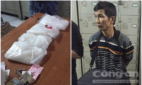 Bắt giữ trùm ma túy thủ súng ngắn trong nhà ảnh 1