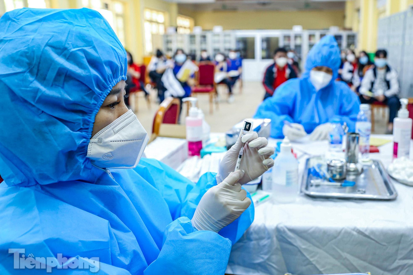 Vắc xin sử dụng lần này là Pfizer.