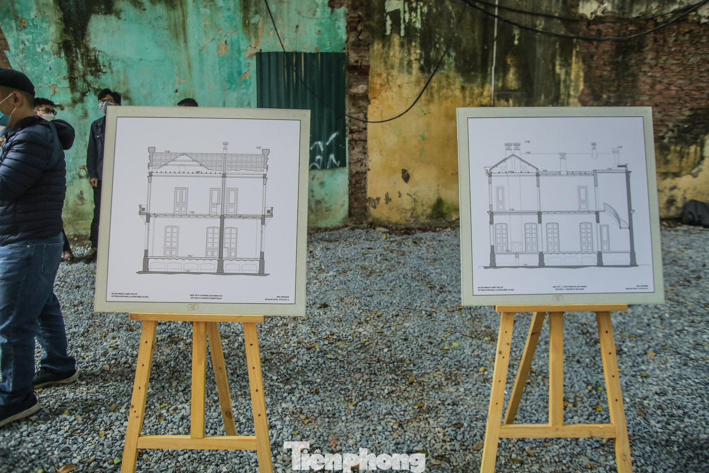 Mặt bằng các tầng của biệt thự.