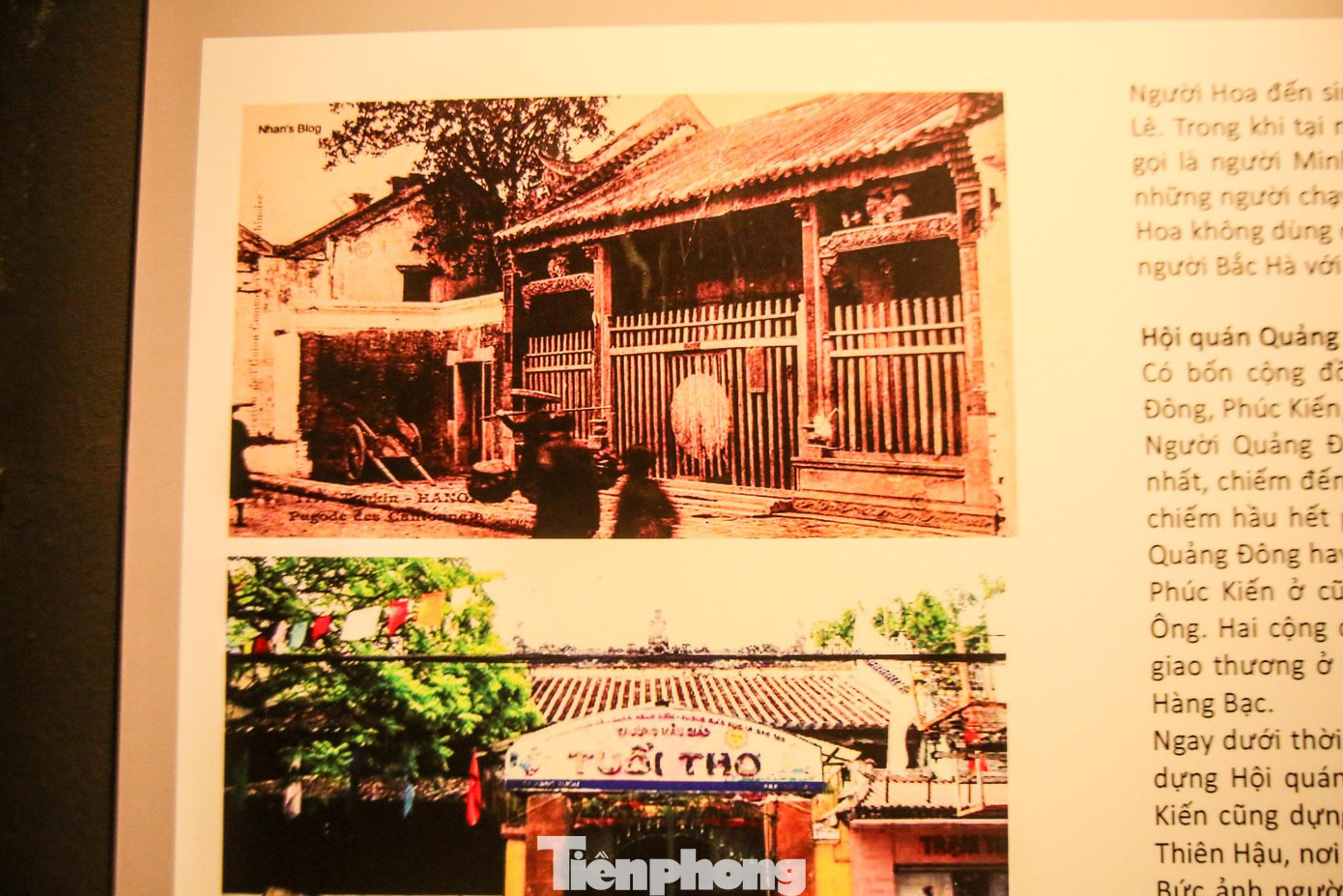 Hình ảnh Hội quán Quảng Đông ở Thăng Long xưa.