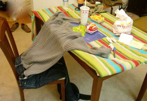 Nhìn bức hình cảm giác như chủ nhân vừa mới biến khỏi đây. (Nguồn Vietboom)