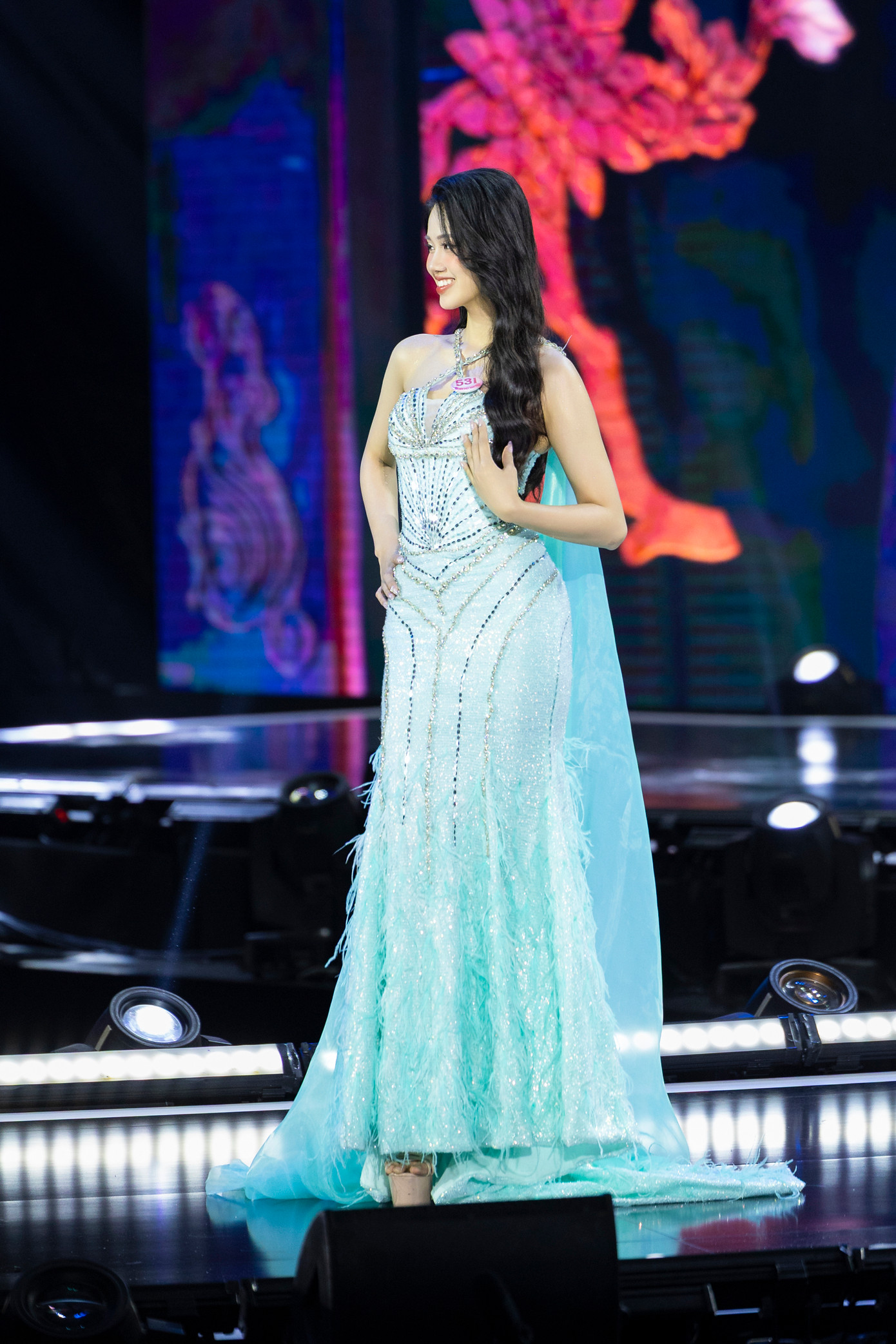 Diệu Huyền chia sẻ lúc được xướng tên vào chung kết, cô thực sự bất ngờ. Cảm giác vừa hạnh phúc, vừa trân trọng và biết ơn. Bản thân Diệu Huyền không tự tin mình sẽ được đi tiếp. Cô xem đây là giấc mơ đã thành hiện thực.