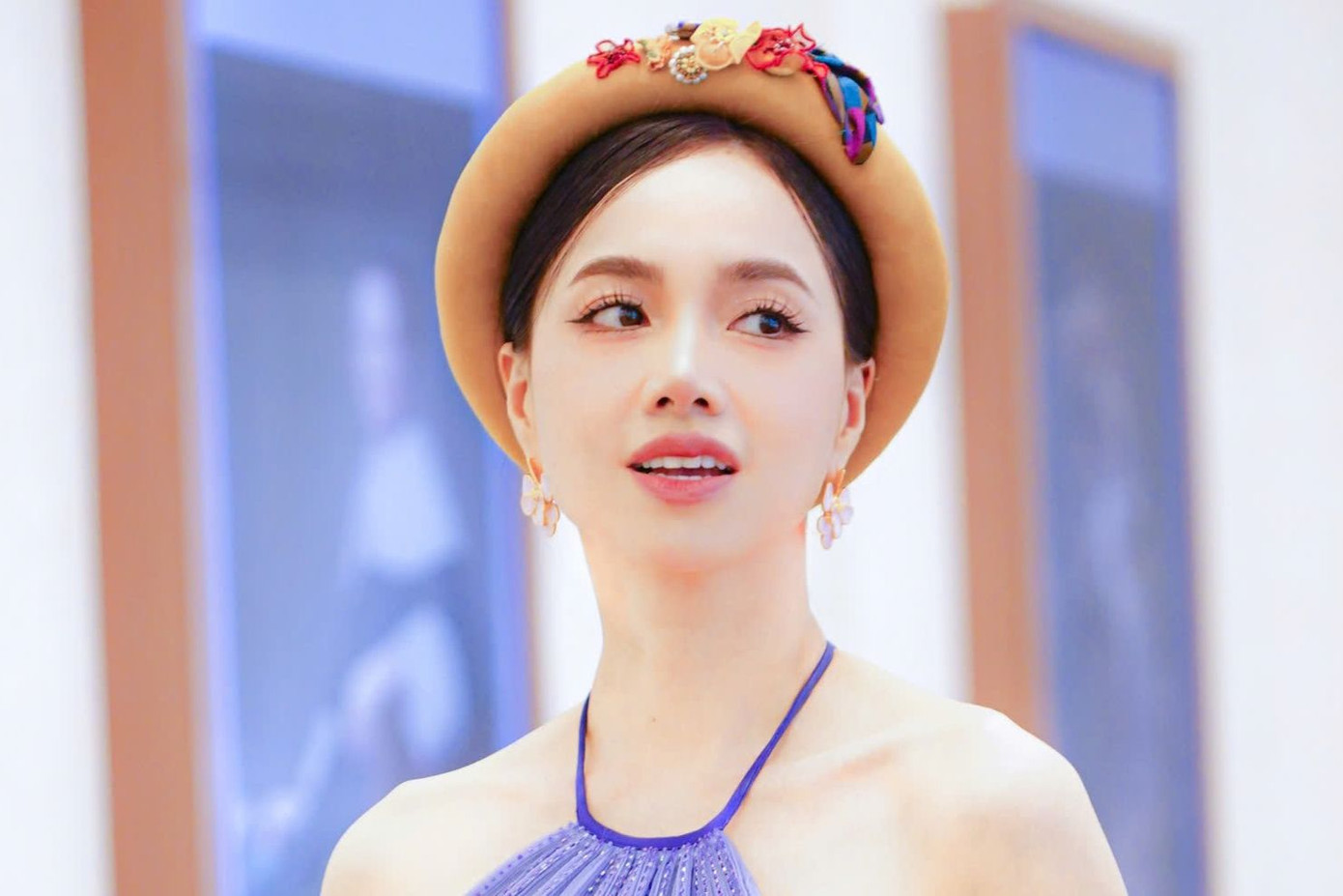 Đinh Ngọc Diệp trở lại màn ảnh rộng với vai Hai Mẫn trong Thám tử Kiên: Kỳ án không đầu. Đây cũng là dự án do chồng cô - Victor Vũ làm đạo diễn.