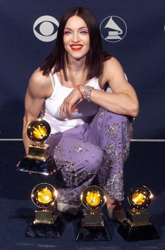 Madonna đã chiến thắng nhiều giải Grammy trong suốt quãng thời gian hoạt động âm nhạc