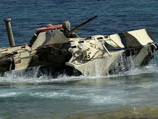 Hải quân đánh bộ Nga có câu nói nổi tiếng: “Ở đâu có chúng tôi, ở đó có chiến thắng”. (Ảnh: mil.ru)