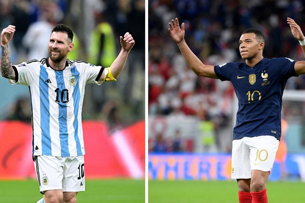 Màn so tài giữa Messi (trái) với Mbappe được rất nhiều người chờ đợi.