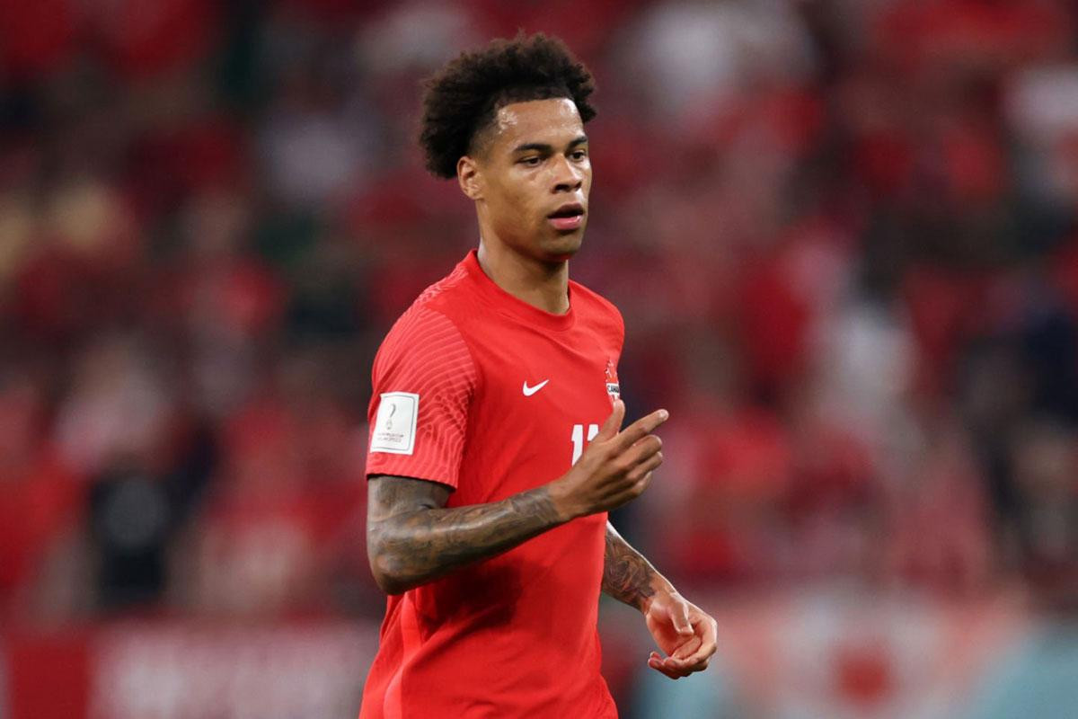 Tiền vệ trái: Tajon Buchanan (Canada, điểm trung bình sau các trận vòng bảng: 6,1).