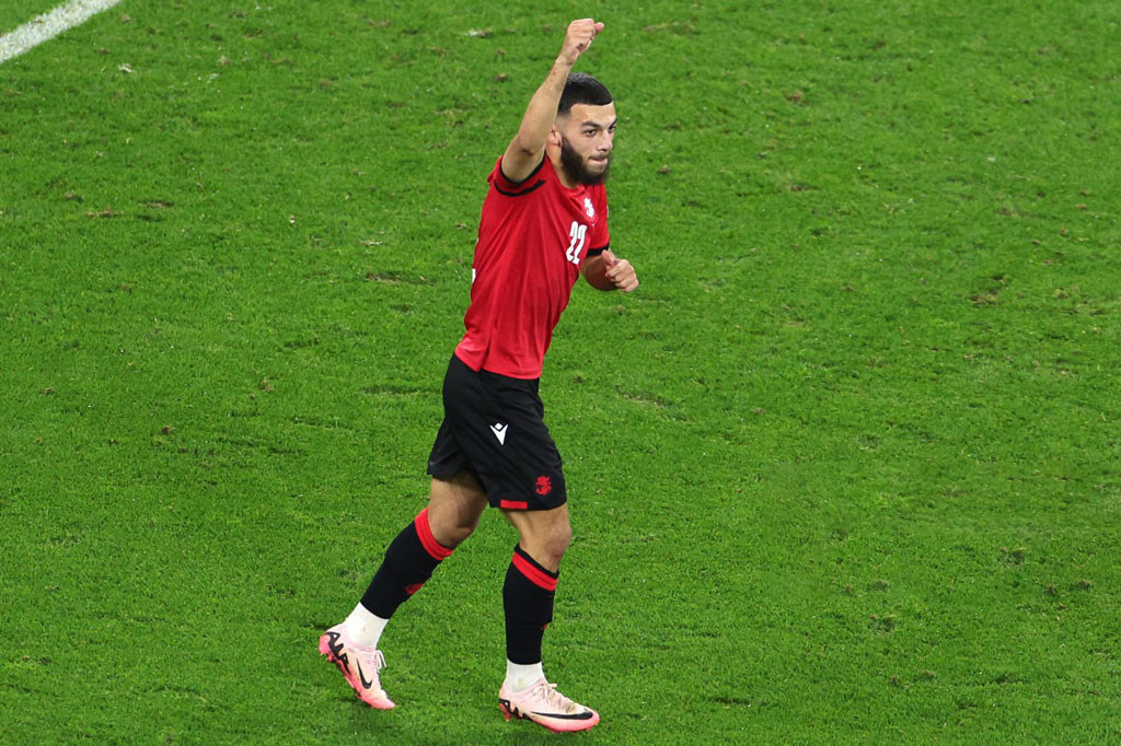 Tiền đạo: Georges Mikautadze (Georgia).