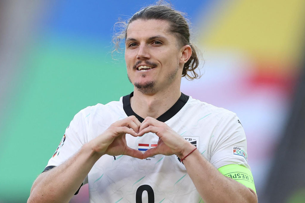 Tiền vệ trung tâm: Marcel Sabitzer (Áo).