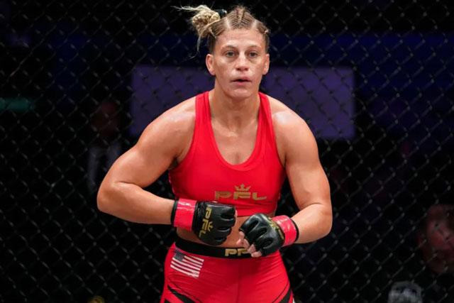 Kayla Harrison đã có chiến thắng thứ 14 liên tiếp.