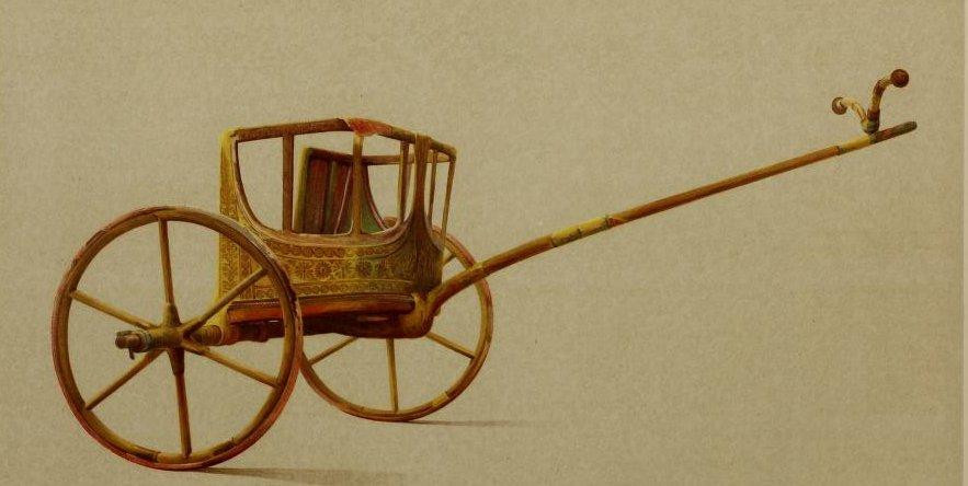 Cỗ xe tuyệt đẹp, được bảo quản hoàn hảo trong lăng mộ KV46