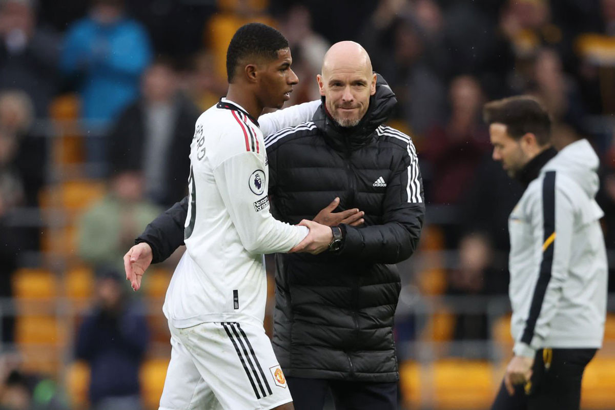HLV Ten Hag hy vọng Rashford sẽ cam kết tương lai lâu dài với MU. HLV Ten Hag hy vọng Rashford sẽ cam kết tương lai lâu dài với MU.