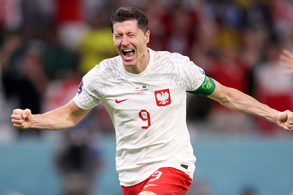 =9. Robert Lewandowski (Ba Lan, 78 bàn/138 trận).