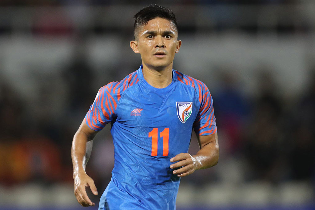 =5. Sunil Chhetri (Ấn Độ, 84 bàn/131 trận).
