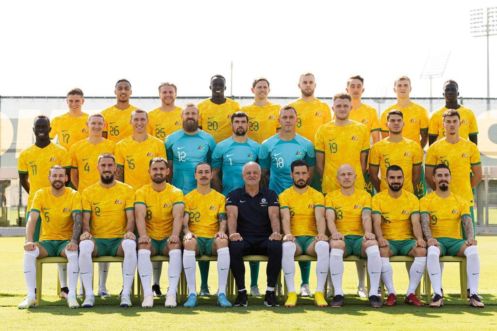 10. Australia (chiều cao trung bình của 26 cầu thủ: 181,03 cm).