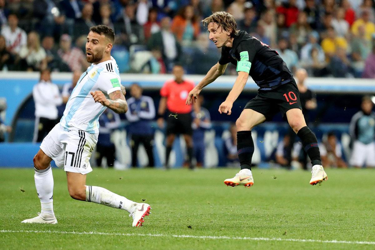 Croatia từng đánh bại Argentina 3-0 ở vòng bảng World Cup 2018.