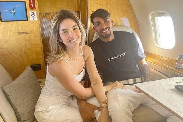 Maria Eduarda Fournier – vợ của Lucas Paqueta. Maria Eduarda Fournier – vợ của Lucas Paqueta.