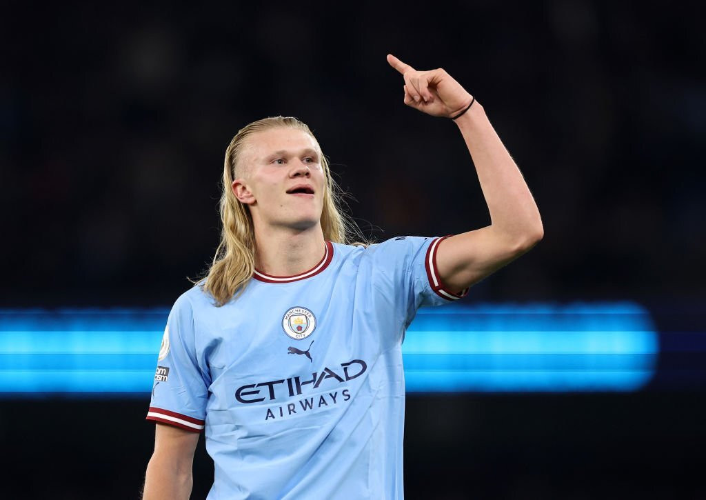 Haaland lập nên kỷ lục mới. Haaland lập nên kỷ lục mới.