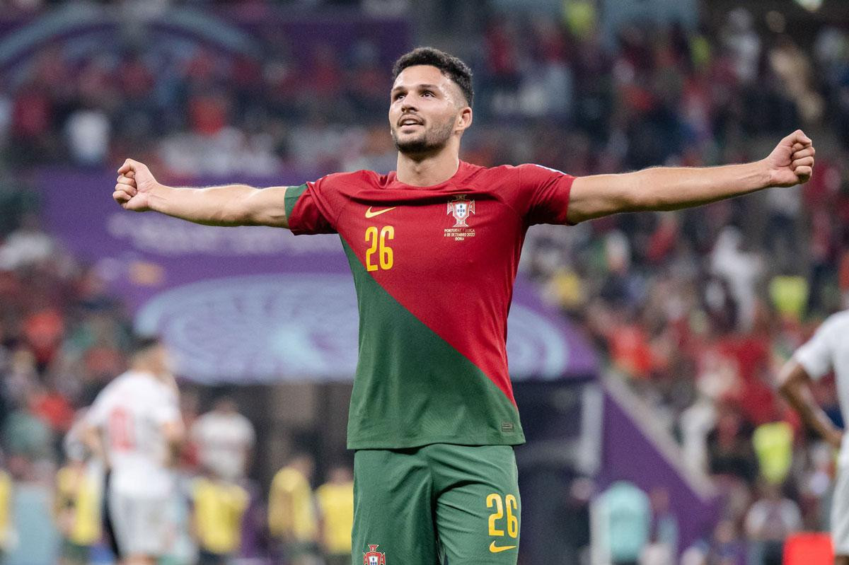 Tiền đạo: Goncalo Ramos (Bồ Đào Nha, 9,8 điểm).