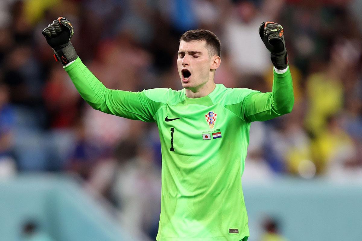 Thủ môn: Dominik Livakovic (Croatia, 8,1 điểm).