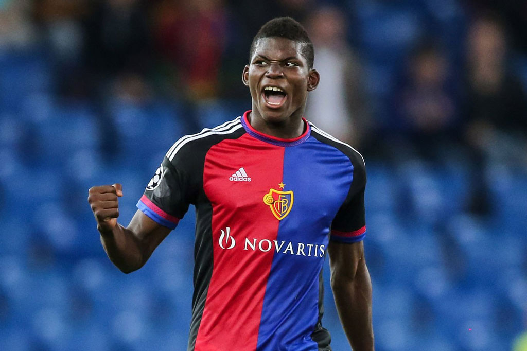 8. Breel Embolo (FC Basel, 11/2014). Khi FC Basel hạ Ludogorets với tỷ số 4-0 ở vòng bảng mùa giải 2014/15, Embolo là người mở tỷ số. Lúc ấy, anh mới 17 tuổi 8 tháng và 21 ngày.