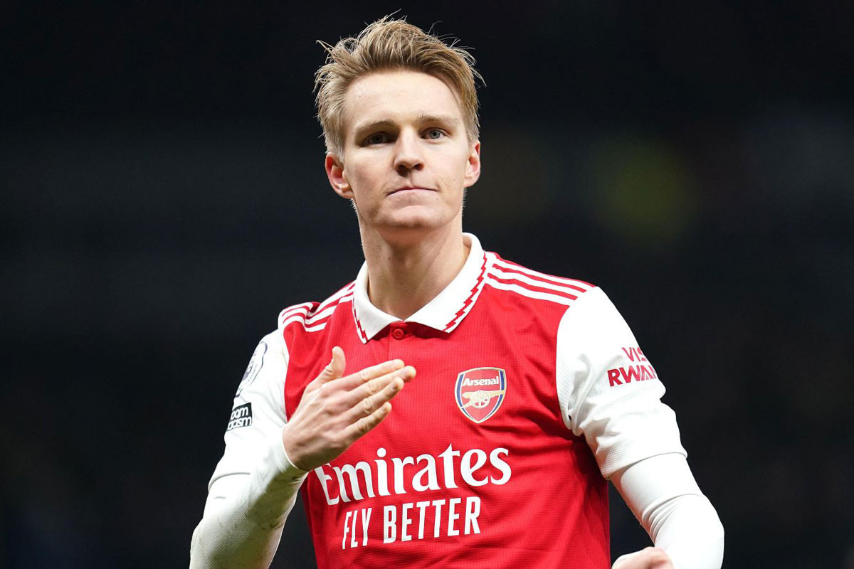 Tiền vệ: Martin Odegaard (Arsenal).