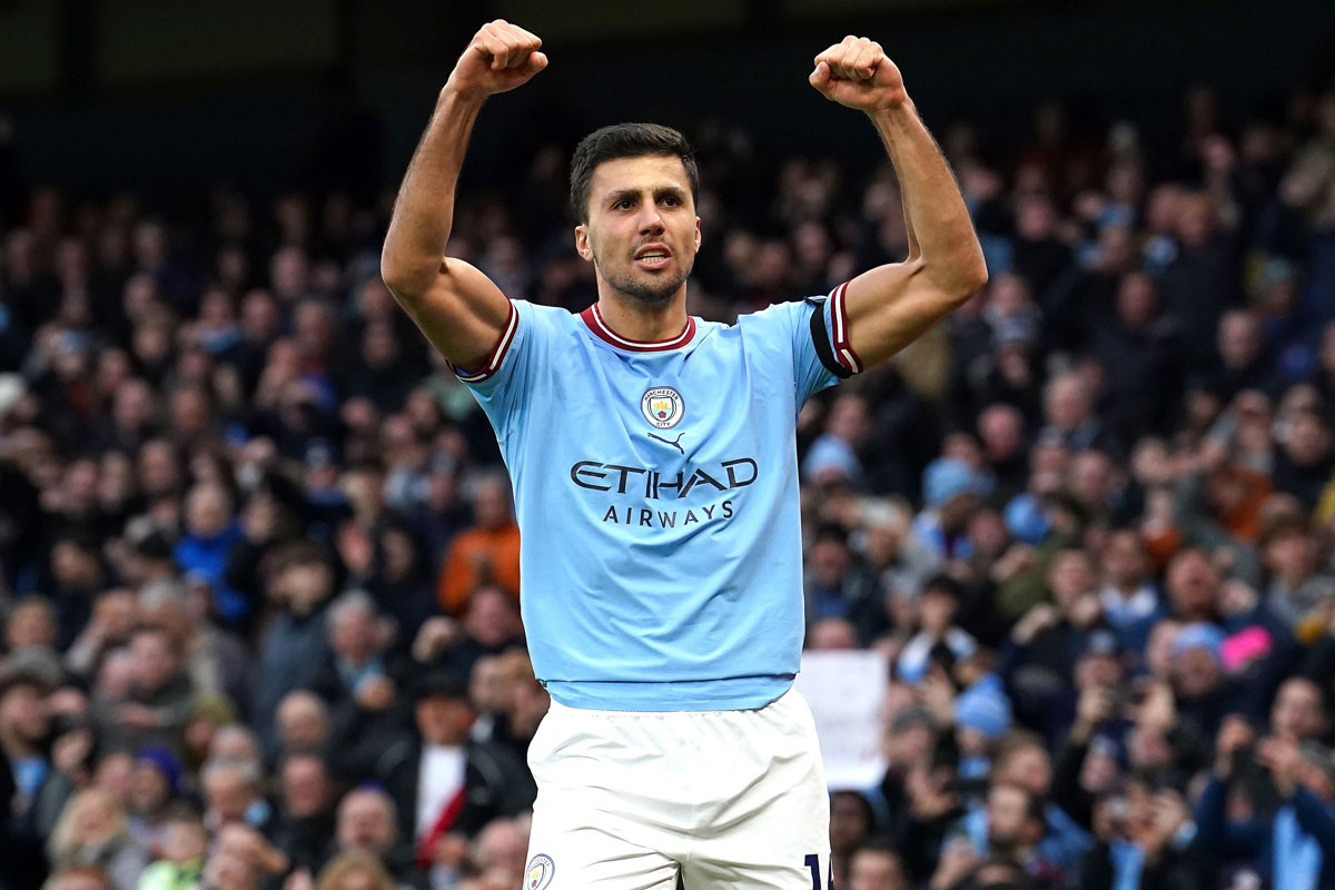 Tiền vệ: Rodri (Man City).