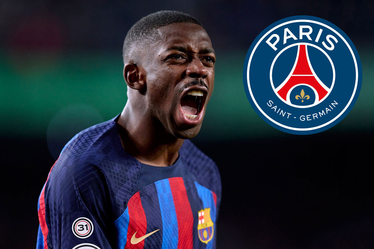 PSG nhắm Dembele thay Messi.