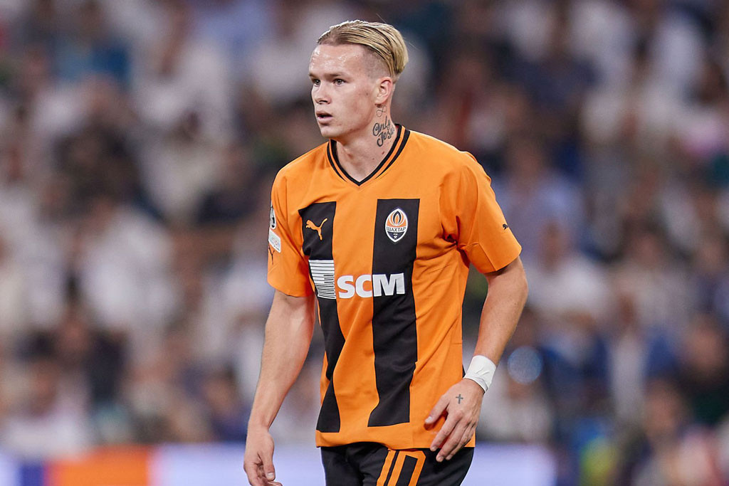 10. Mykhailo Mudryk (Shakhtar Donetsk, CLB quan tâm: Arsenal).