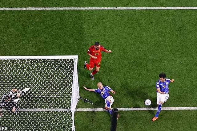 Nhiều người cho rằng bóng đã đi hết đường biên ngang.