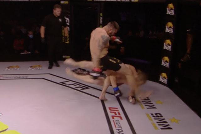 Cú đá cực mạnh giúp Heiderman giành chiến thắng. Cú đá cực mạnh giúp Heiderman giành chiến thắng.