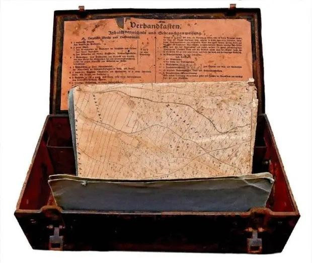 Một tấm bản đồ tiết lộ kho báu của Đức Quốc xã được giấu ở Bavaria