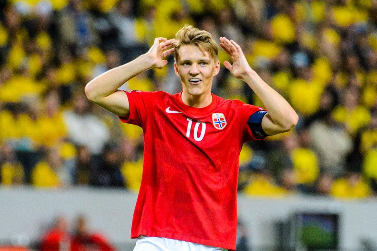 4. Martin Odegaard (ĐT Na Uy không thể giành vé tới Qatar).