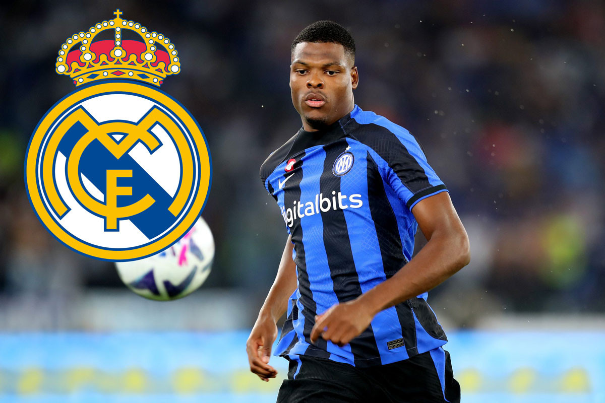 Real muốn mua Dumfries trong Hè 2023. Real muốn mua Dumfries trong Hè 2023.