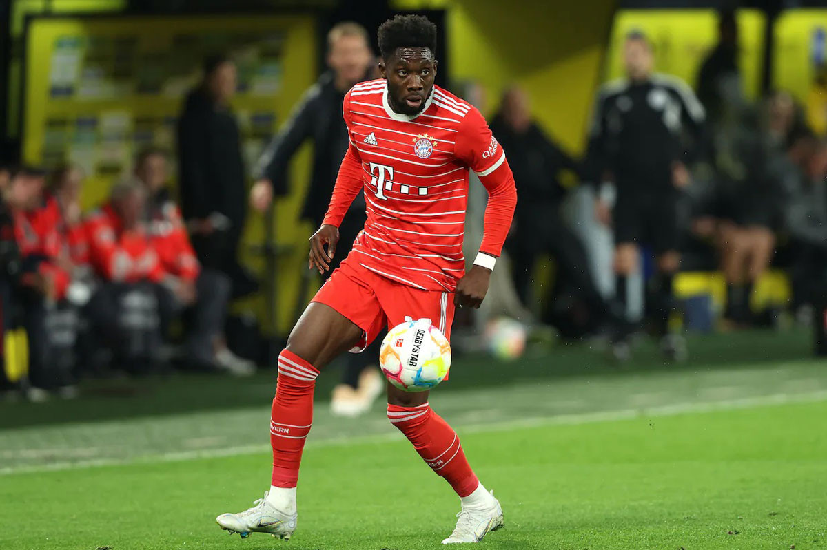 5. Alphonso Davies (Bayern Munich). 5. Alphonso Davies (Bayern Munich).