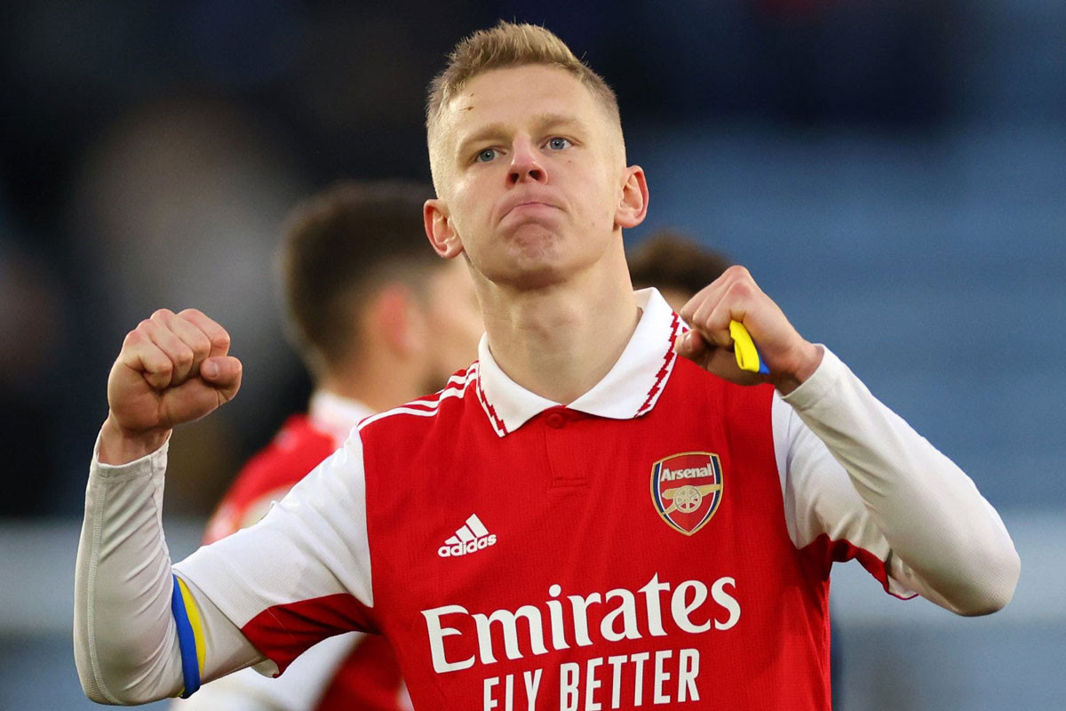 1. Oleksandr Zinchenko (Arsenal). 1. Oleksandr Zinchenko (Arsenal).