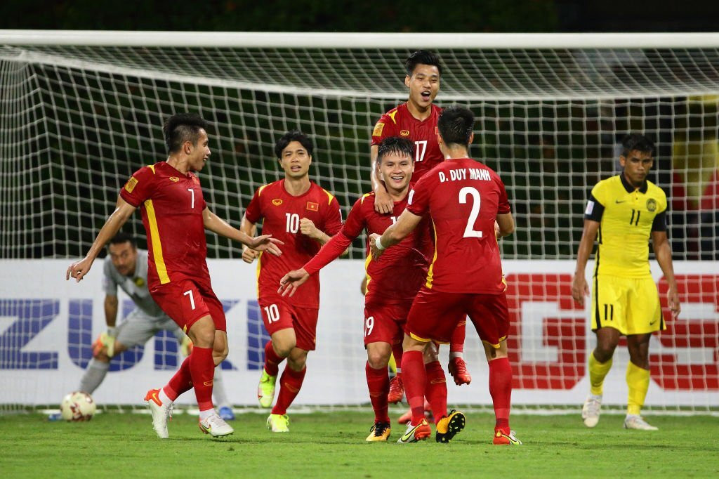 ĐT Việt Nam thắng Malaysia 3-0 ở vòng bảng AFF Cup 2020.
