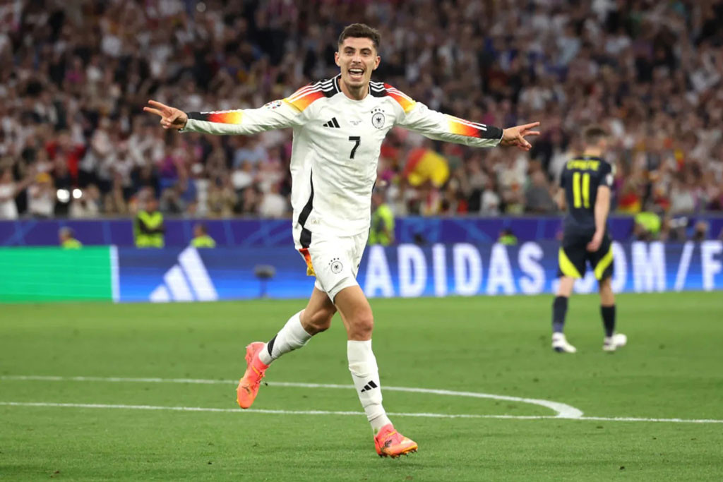 Tiền đạo: Kai Havertz (Đức).