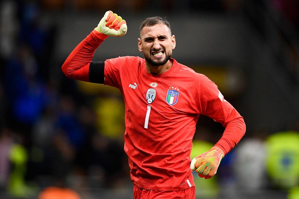 7. Gianluigi Donnarumma (ĐT Italia không thể giành vé tới Qatar).