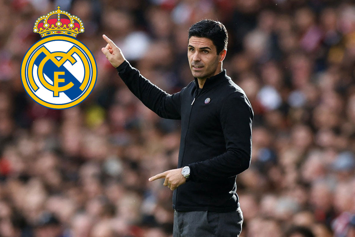 HLV Arteta đang nằm trong tầm ngắm của Real.