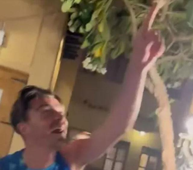 Jack Grealish chỉ về phía 2 chú chim. Jack Grealish chỉ về phía 2 chú chim.