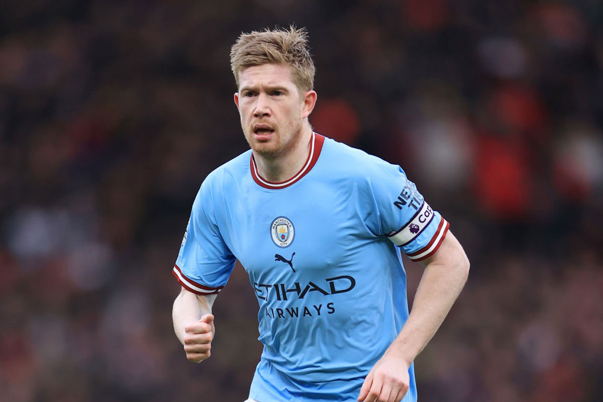 =5. Kevin De Bruyne (Man City, định giá chuyển nhượng: 80 triệu euro). =5. Kevin De Bruyne (Man City, định giá chuyển nhượng: 80 triệu euro).