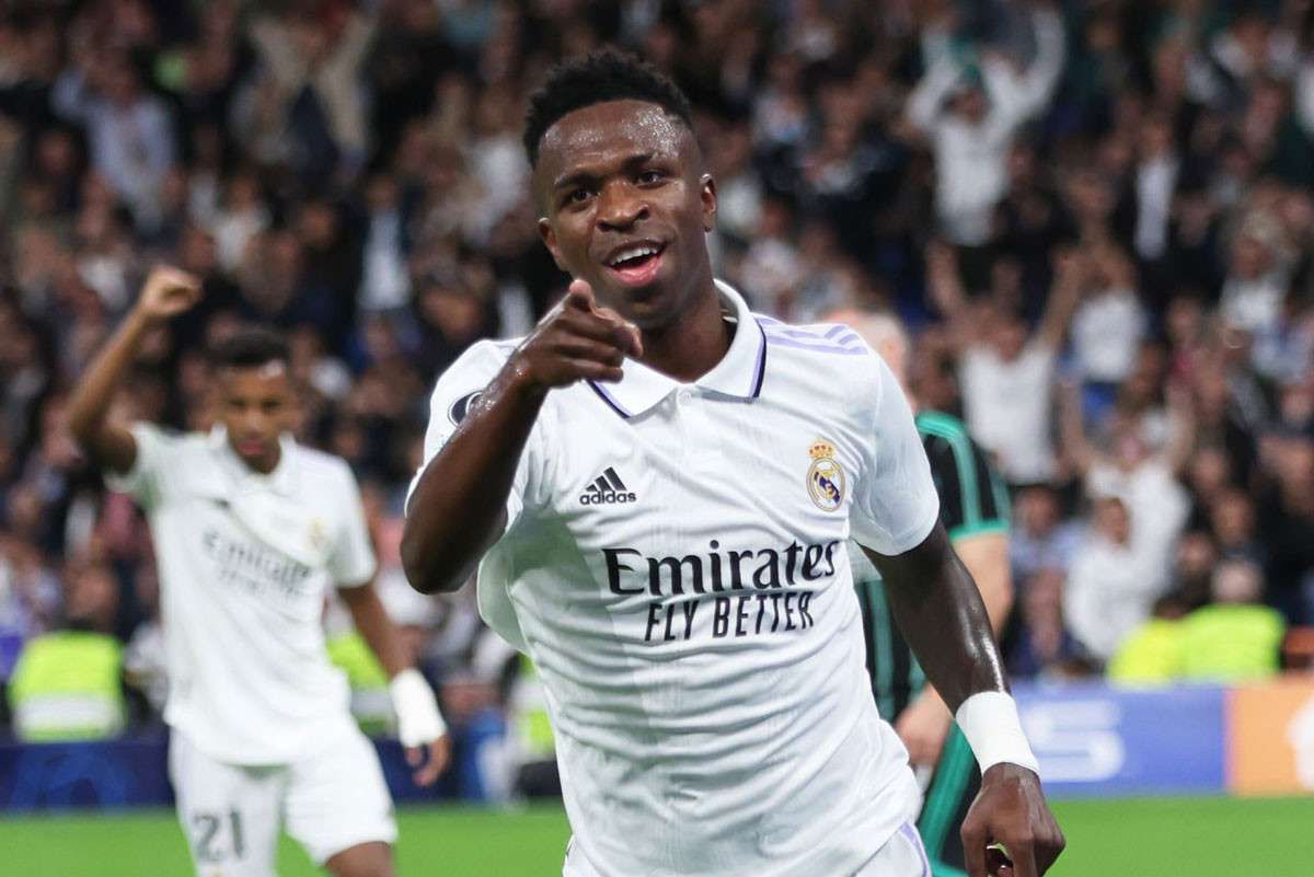 2. Vinicius Junior (Real Madrid, 22 tuổi, định giá chuyển nhượng: 120 triệu euro). 2. Vinicius Junior (Real Madrid, 22 tuổi, định giá chuyển nhượng: 120 triệu euro).