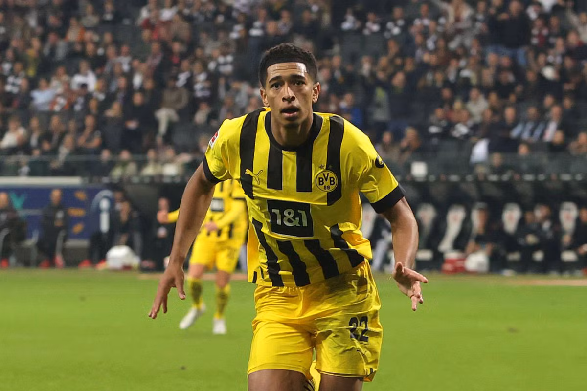 =3. Jude Bellingham (Borussia Dortmund, 19 tuổi, định giá chuyển nhượng: 110 triệu euro).