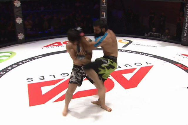 Pha ra đòn chính xác của Bayali Taramov. Pha ra đòn chính xác của Bayali Taramov.