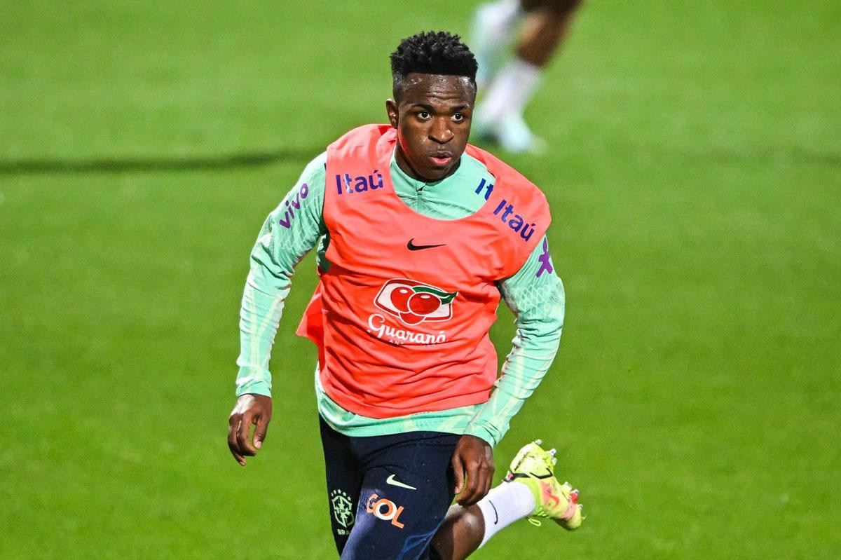 2. Vinicius Junior (Real Madrid, ĐT Brazil, định giá chuyển nhượng: 120 triệu euro).