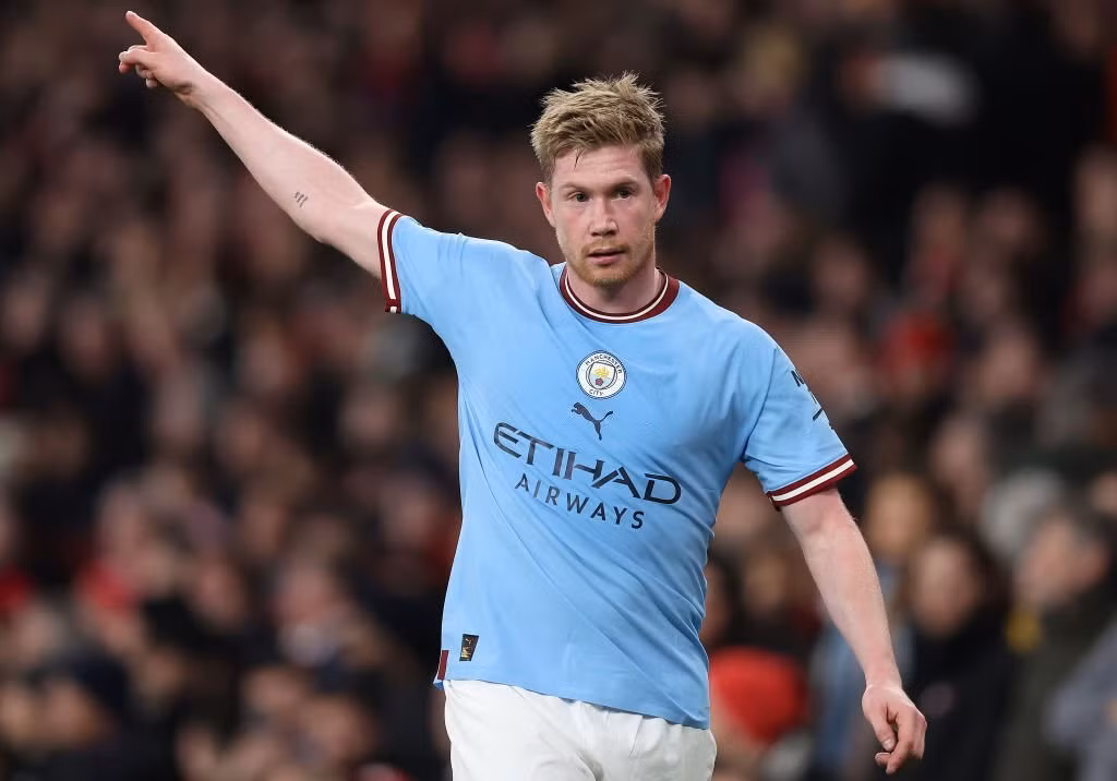 9. Kevin De Bruyne (Man City, mức lương: 29 triệu USD/năm).