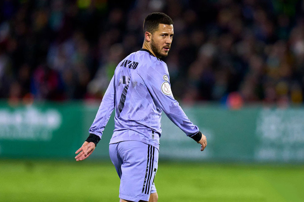6. Eden Hazard (Real Madrid, mức lương: 31,1 triệu USD/năm). 6. Eden Hazard (Real Madrid, mức lương: 31,1 triệu USD/năm).