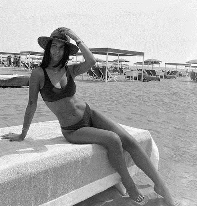 Benedetta Quagli, bạn gái tiền đạo Federico Chiesa. Benedetta Quagli, bạn gái tiền đạo Federico Chiesa.